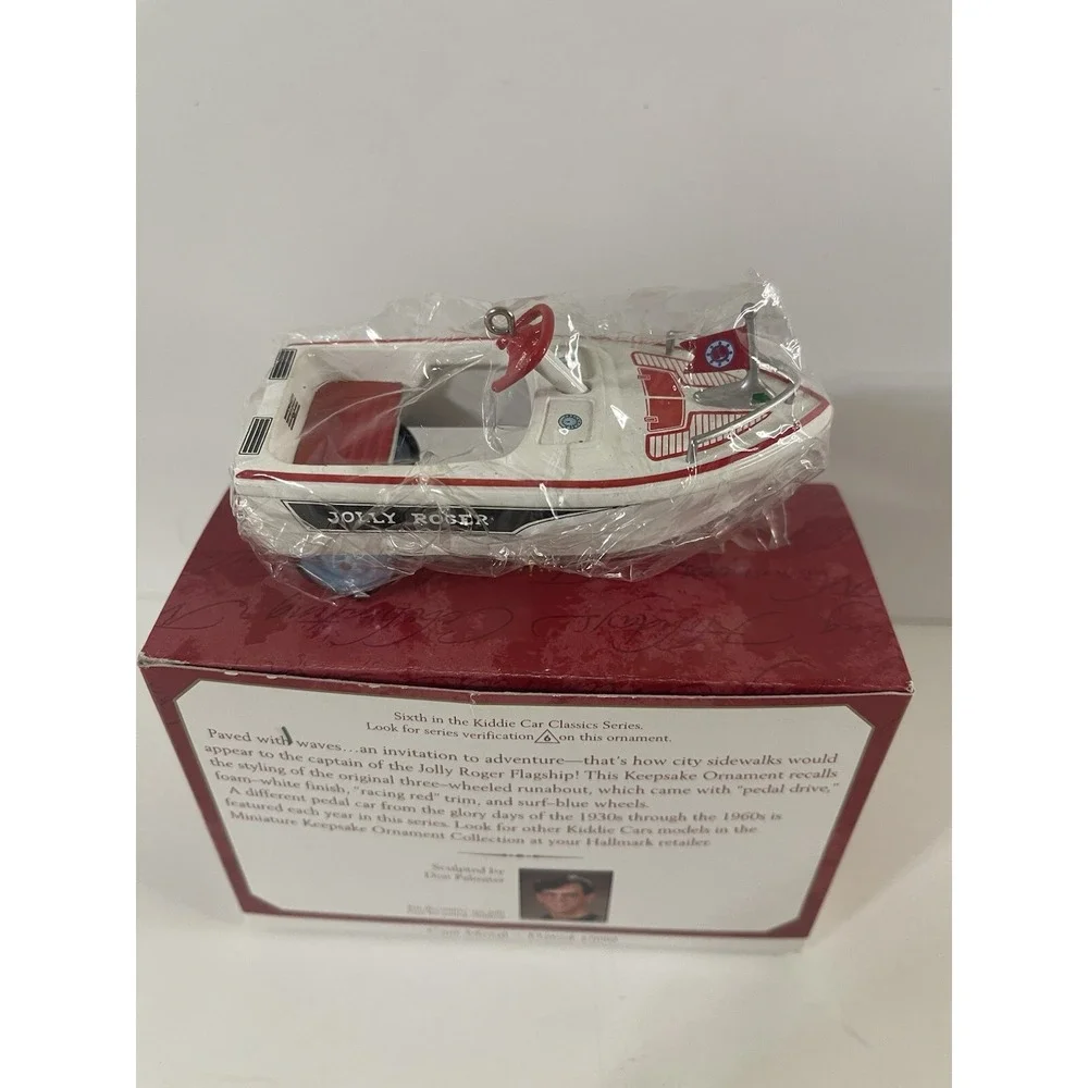 Hallmark Keepsake Ornament~1968 Murray Jolly‎ Roger Flagship~6th in Series~1999
